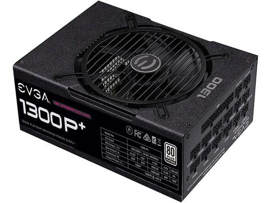 EVGA SuperNOVA 1300 P+ 220-PP-1300-X1 1300 W ATX12V / EPS12V 80 PLUS PLATINUM Certified Full Modular Active PFC Power Supply