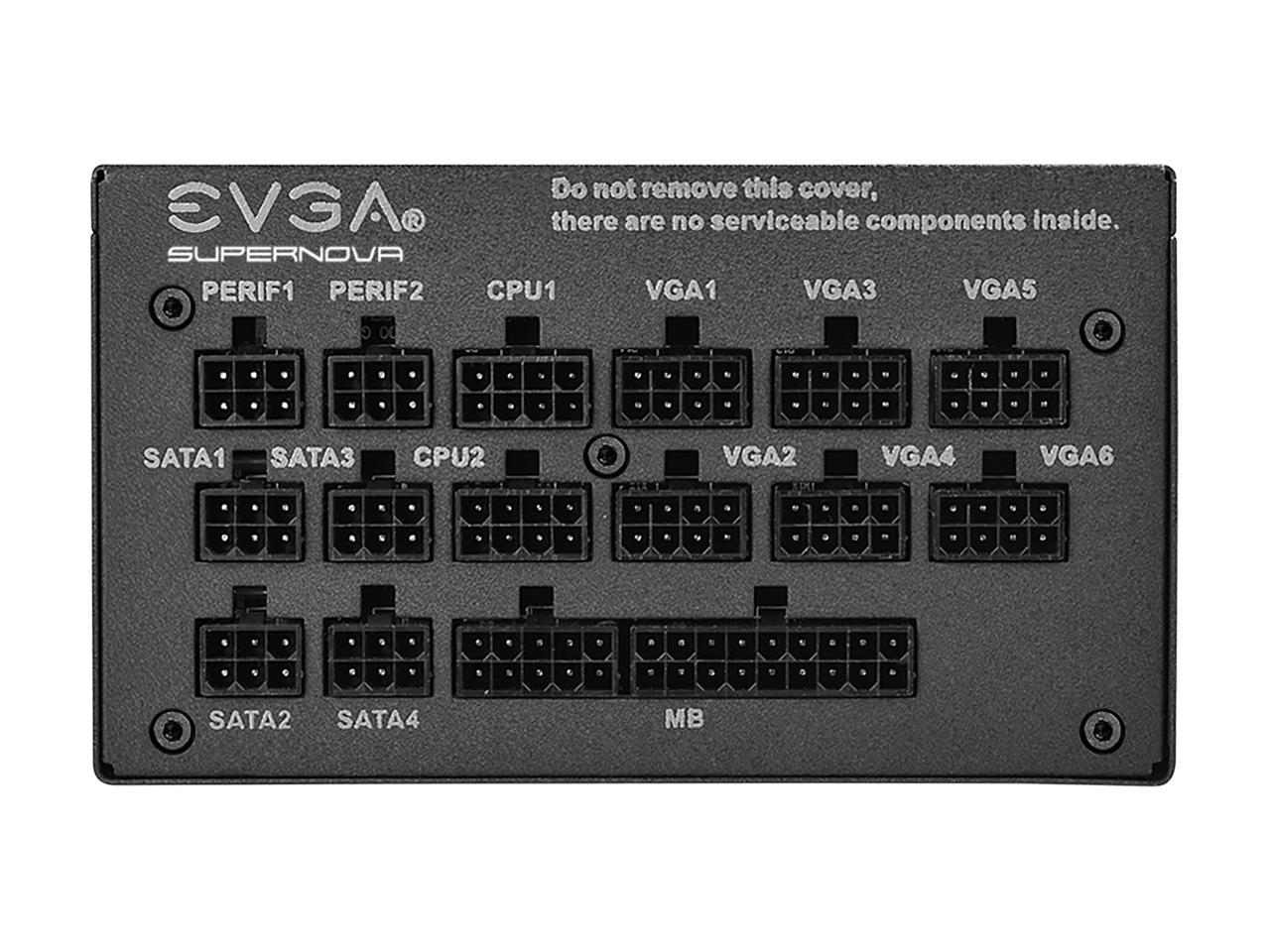 EVGA SuperNOVA 1300 P+ 220-PP-1300-X1 1300 W ATX12V / EPS12V 80 PLUS PLATINUM Certified Full Modular Active PFC Power Supply
