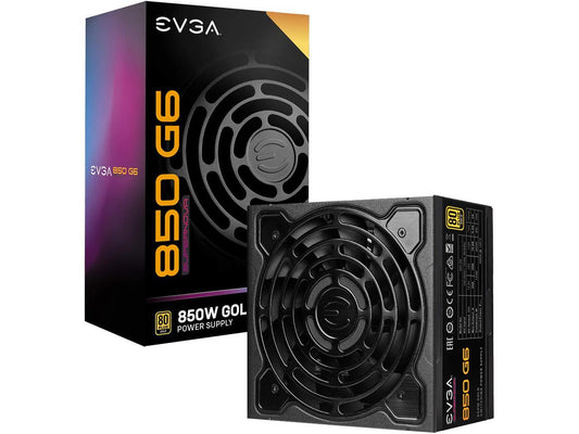 EVGA SuperNOVA 850 G6 220-G6-0850-X1 850 W ATX12V / EPS12V 80 PLUS GOLD Certified Full Modular Active PFC Power Supply