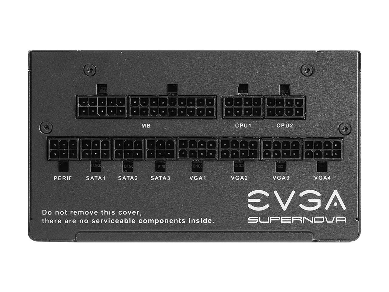 EVGA SuperNOVA 850 G6 220-G6-0850-X1 850 W ATX12V / EPS12V 80 PLUS GOLD Certified Full Modular Active PFC Power Supply