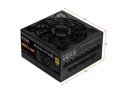 EVGA SuperNOVA 850 G6 220-G6-0850-X1 850 W ATX12V / EPS12V 80 PLUS GOLD Certified Full Modular Active PFC Power Supply