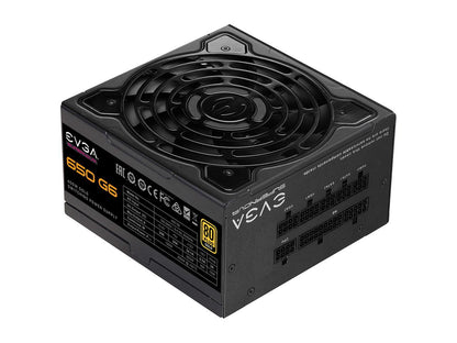 EVGA SuperNOVA 650 G6, 80 Plus Gold 650W, Fully Modular, Eco Mode with FDB Fan, 10 Year Warranty, Includes Power ON Self Tester, Compact 140mm Size, Power Supply 220-G6-0650-X1