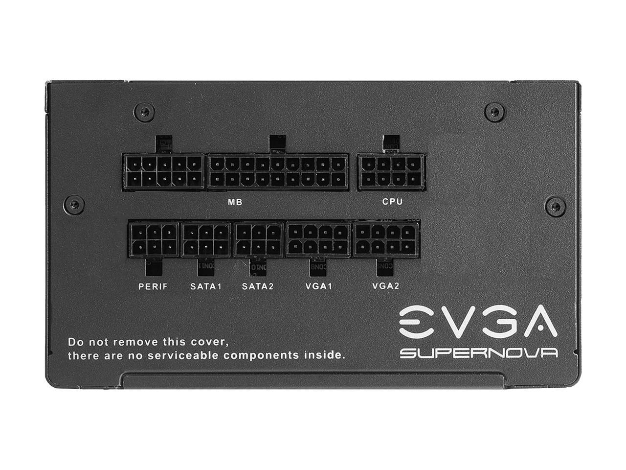 EVGA SuperNOVA 650 G6, 80 Plus Gold 650W, Fully Modular, Eco Mode with FDB Fan, 10 Year Warranty, Includes Power ON Self Tester, Compact 140mm Size, Power Supply 220-G6-0650-X1