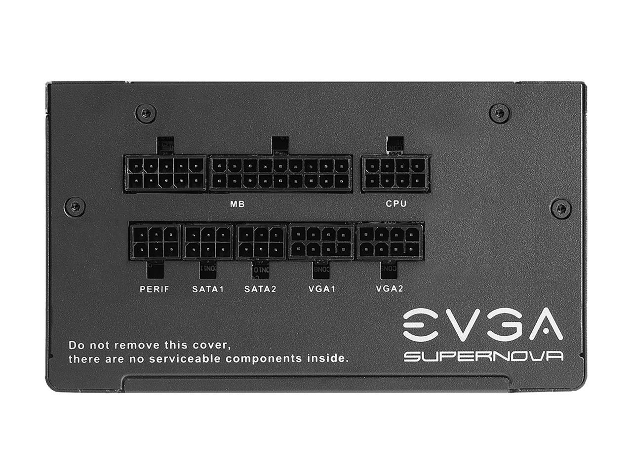 EVGA SuperNOVA 650 P6, 80 Plus Platinum 650W, Fully Modular, Eco Mode with FDB Fan, 10 Year Warranty, Includes Power ON Self Tester, Compact 140mm Size, Power Supply 220-P6-0650-X1