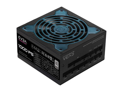 EVGA SuperNOVA 1000 P5, 80 Plus Platinum 1000W, Fully Modular, Eco Mode with FDB Fan, 10 Year Warranty, Includes Power ON Self Tester, Compact 150mm Size, Power Supply 220-P5-1000-X1