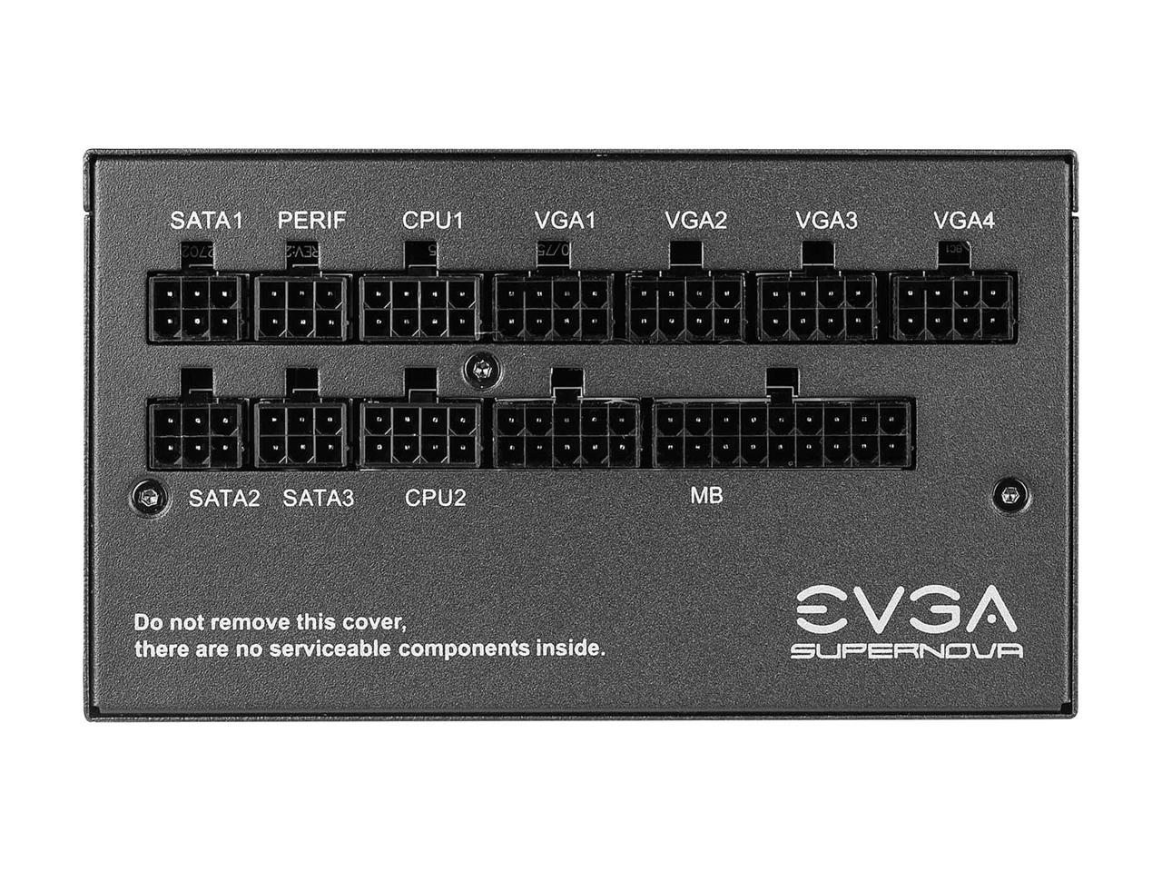 EVGA SuperNOVA 850 P5, 80 Plus Platinum 850W, Fully Modular, Eco Mode with FDB Fan, 10 Year Warranty, Includes Power ON Self Tester, Compact 150mm Size, Power Supply 220-P5-0850-X1