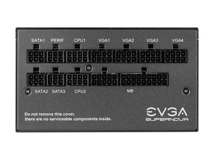 EVGA SuperNOVA 850 P5, 80 Plus Platinum 850W, Fully Modular, Eco Mode with FDB Fan, 10 Year Warranty, Includes Power ON Self Tester, Compact 150mm Size, Power Supply 220-P5-0850-X1