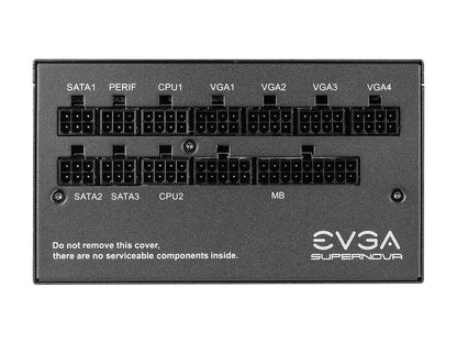 EVGA SuperNOVA 750 P5, 80 Plus Platinum 750W, Fully Modular, Eco Mode with FDB Fan, 10 Year Warranty, Includes Power ON Self Tester, Compact 150mm Size, Power Supply 220-P5-0750-X1