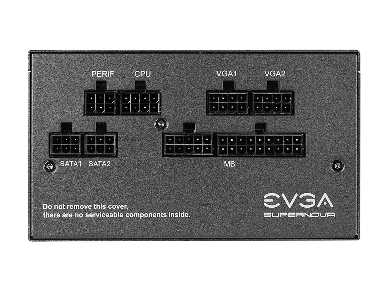 EVGA SuperNOVA 650 P5, 80 Plus Platinum 650W, Fully Modular, Eco Mode with FDB Fan, 10 Year Warranty, Includes Power ON Self Tester, Compact 150mm Size, Power Supply 220-P5-0650-X1