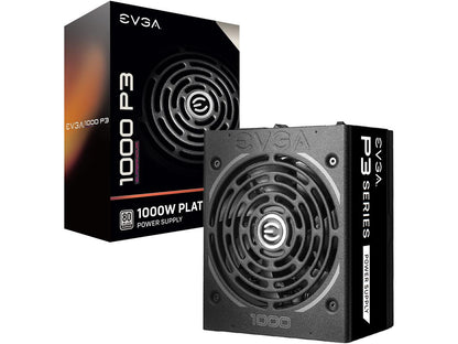 EVGA SuperNOVA P3 220-P3-1000-X1 1000 W ATX12V / EPS12V 80 PLUS PLATINUM Certified Full Modular Active PFC Power Supply