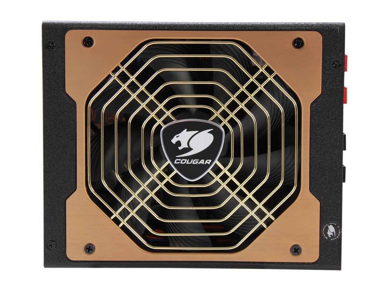 COUGAR COUGAR-GX1050 1050W ATX12V / EPS12V SLI Ready CrossFire Ready 80 PLUS GOLD Certified Yes, flexible cable management Active PFC Power Supply Haswell ready