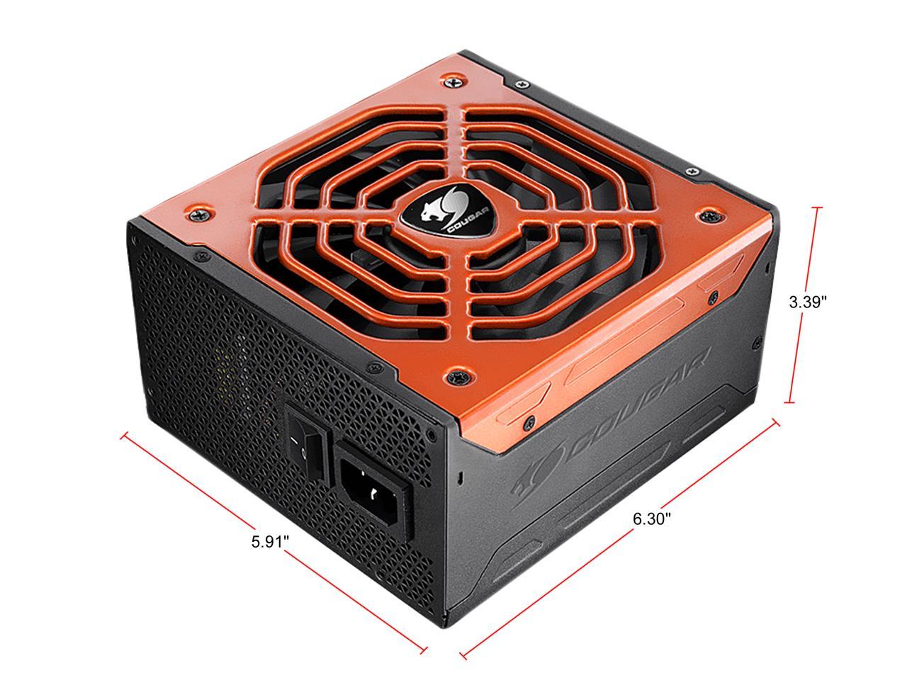 COUGAR BXM850 850W ATX12V 80 PLUS BRONZE Certified Semi-Modular Power Supply