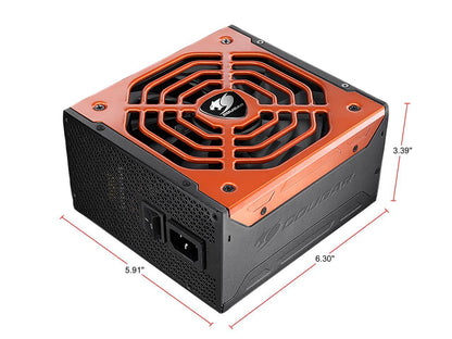 COUGAR BXM850 850W ATX12V 80 PLUS BRONZE Certified Semi-Modular Power Supply