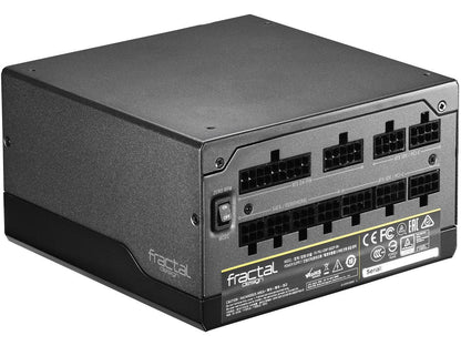 Fractal Design Ion+ 660P 80 PLUS Platinum Certified 660W Full Modular Compact ATX Power Supply with UltraFlex Cables, FD-PSU-IONP-660P-BK