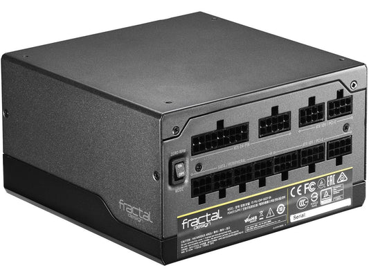 Fractal Design Ion+ 660P 80 PLUS Platinum Certified 660W Full Modular Compact ATX Power Supply with UltraFlex Cables, FD-PSU-IONP-660P-BK