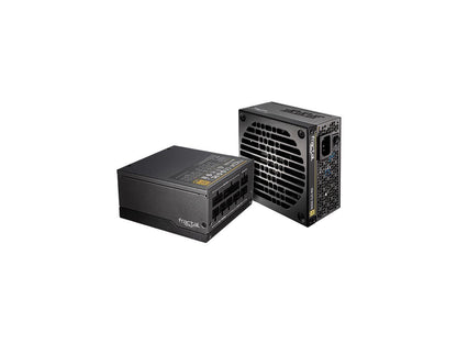 Fractal Design Ion SFX 500G 80 PLUS Gold Certified 500W Full Modular SFX-L Power Supply with UltraFlex Cables, PSU-ION-SFX-500G-BK