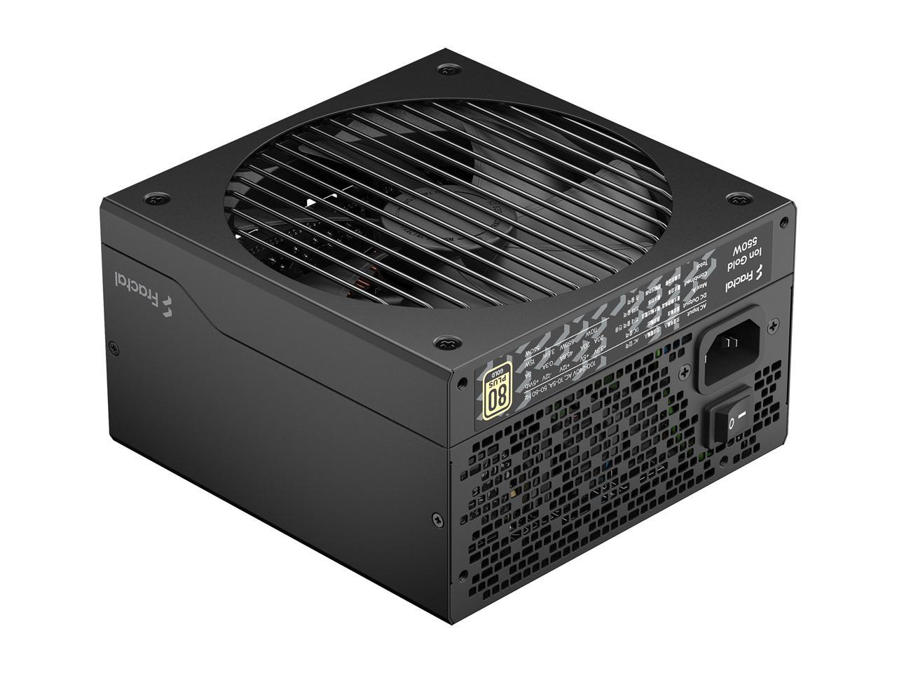 Fractal Design Ion Gold 550W 80 PLUS Gold Certified Fully Modular ATX Power Supply