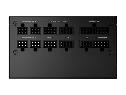 MSI MPG A750GF 750 W ATX 80 PLUS GOLD Certified Full Modular Active PFC Power Supply