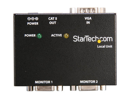 StarTech.com ST121UTP VGA Video Extender over Cat5 (ST121 Series) - Up to 500ft (150m) - VGA over Cat 5 Extender - 2 Local and 2 Remote