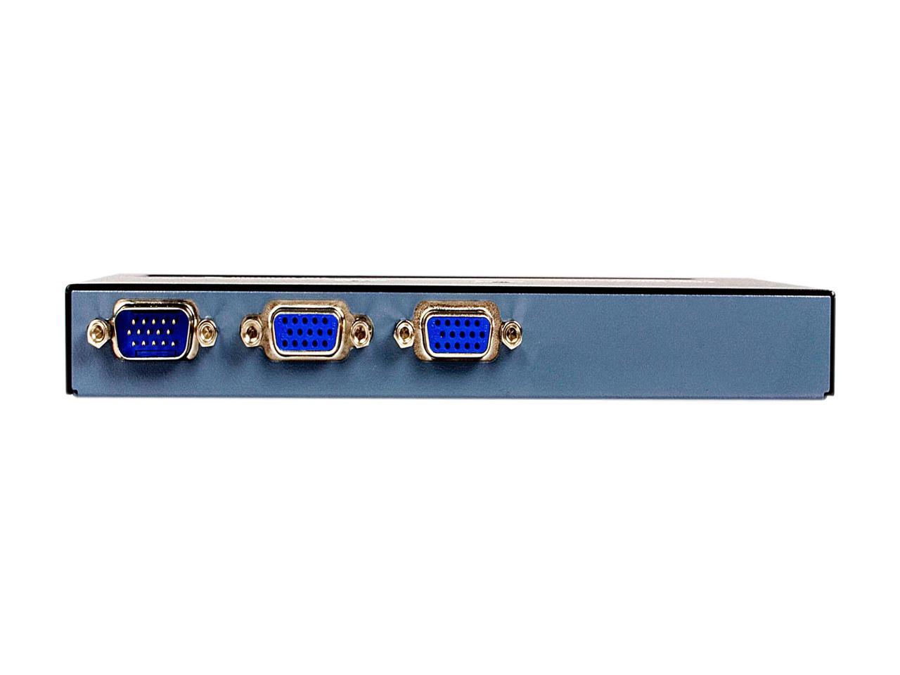 StarTech.com 2 Port High Resolution VGA Video Splitter - 350 MHz ST122PRO
