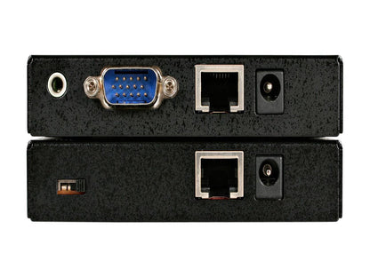 StarTech.com ST122UTPA VGA Video Extender over Cat 5 with Audio - Up to 500ft (150m) - VGA over Cat5 Extender - 1 Local and 1 Remote