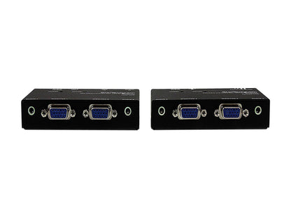 StarTech.com ST122UTPA VGA Video Extender over Cat 5 with Audio - Up to 500ft (150m) - VGA over Cat5 Extender - 1 Local and 1 Remote
