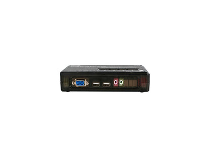 StarTech.com SV411KUSB 4 Port Mini USB KVM Kit with Cables and Audio Switching