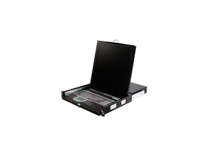 StarTech.com CABCONS1716I 1U 17" Rackmount LCD Console with Integrated 16 Port IP KVM Switch