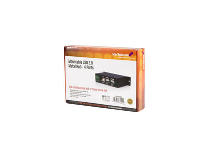 StarTech.com ST4200USBM Mountable 4 Port Rugged Industrial USB Hub