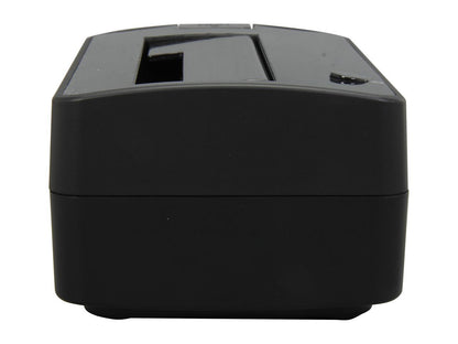 StarTech.com SATDOCKU3S Plastic 2.5" & 3.5" Black SATA Hard Drive Docking Station for 2.5/3.5 HDD