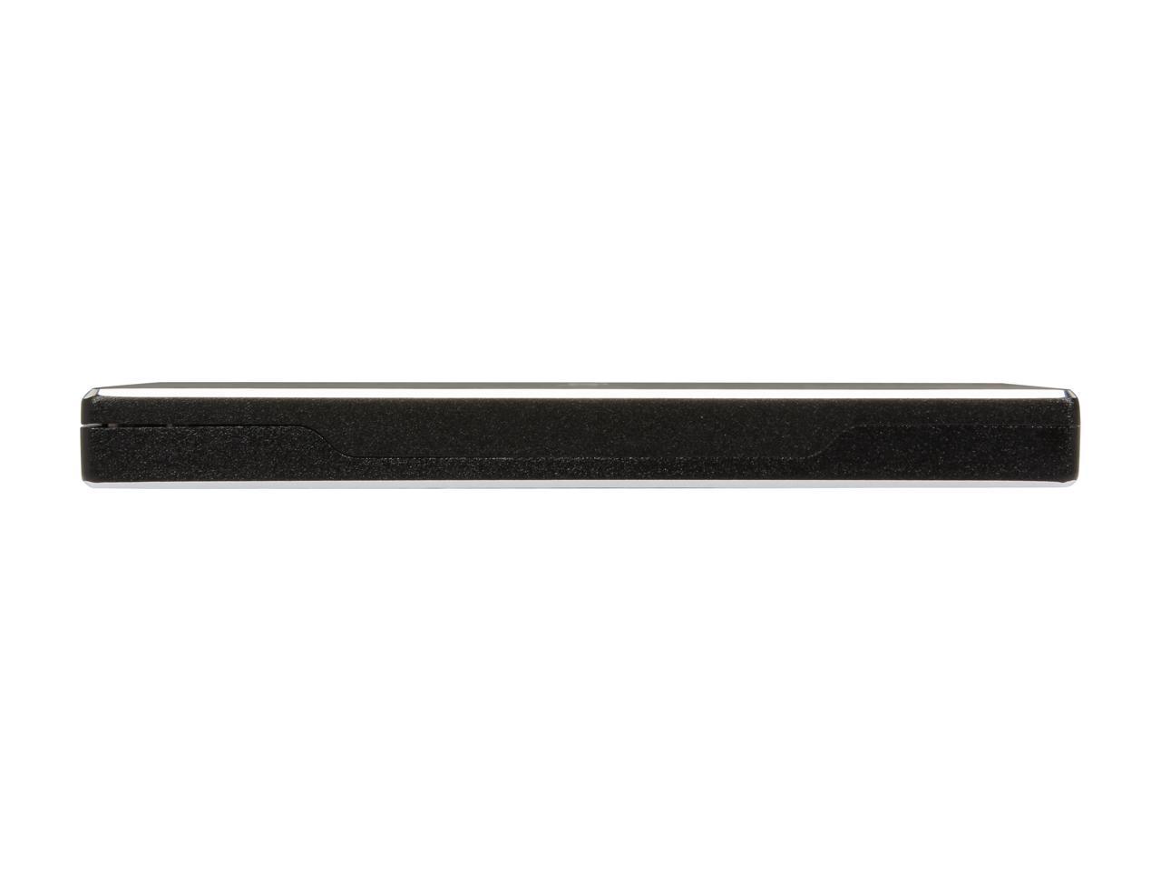 StarTech.com SAT2510BU32 Aluminum 2.5" Black SATA SuperSpeed SSD SATA Hard Drive Enclosure