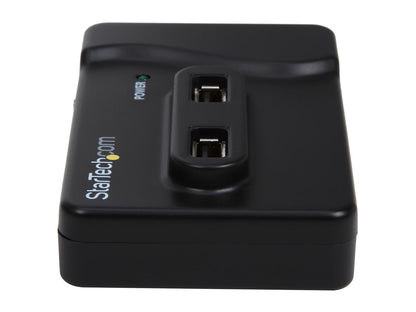 StarTech.com ST7320USBC 6 Port USB 3.0 & USB 2.0 Hub with 2A Charging Port - 2x USB 3.0 Hub Ports & 4x USB 2.0 - Combo USB Hub with 20W Power Adapter