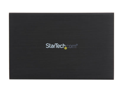 StarTech S2510BMU33 2.5" Hard Drive Enclosure - Supports UASP - SATA 6Gbps - USB 3.0 External Hard Drive Enclosure - SSD/HDD Enclosure