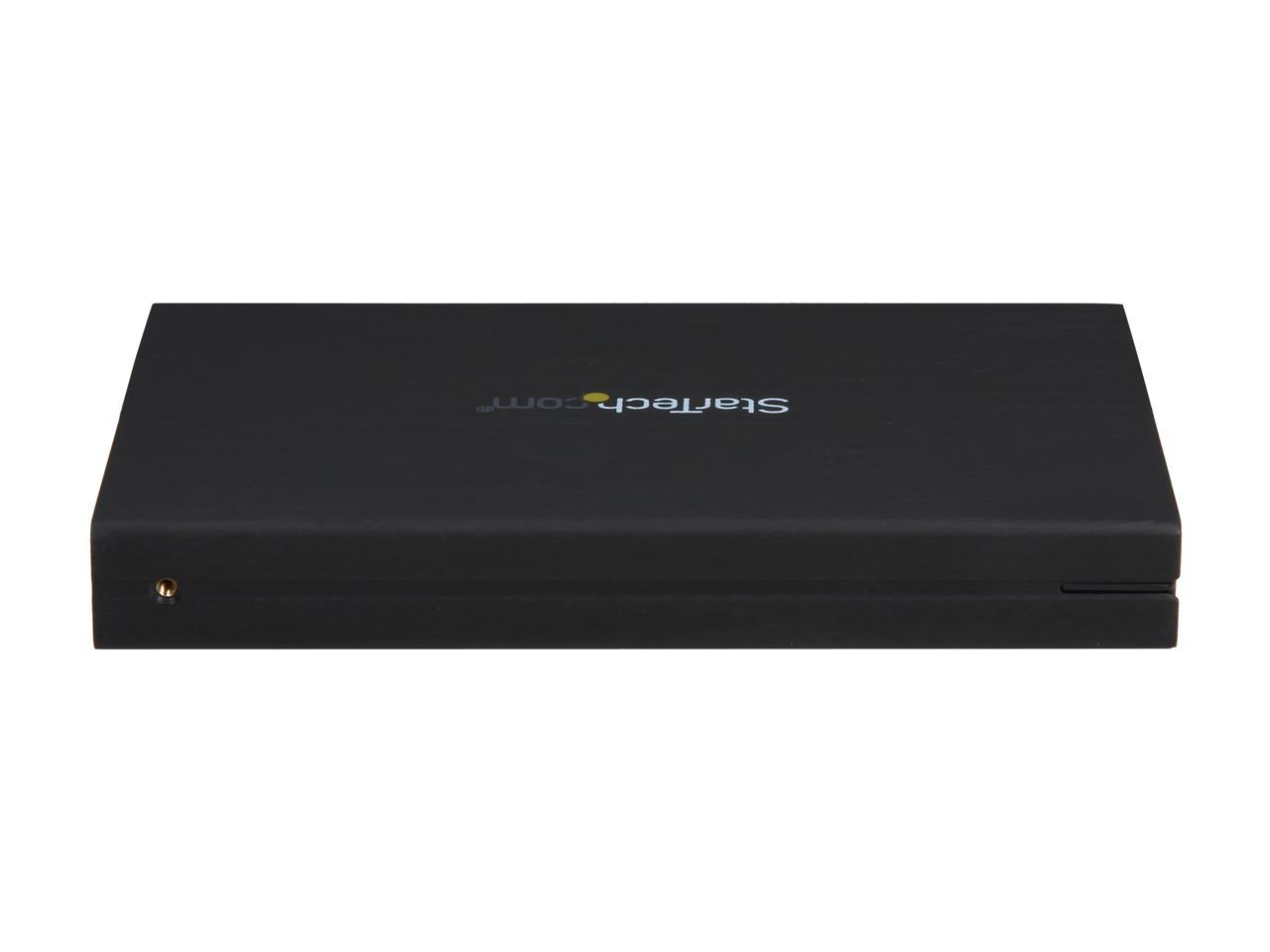 StarTech S2510BMU33 2.5" Hard Drive Enclosure - Supports UASP - SATA 6Gbps - USB 3.0 External Hard Drive Enclosure - SSD/HDD Enclosure