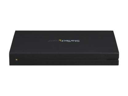 StarTech S2510BMU33 2.5" Hard Drive Enclosure - Supports UASP - SATA 6Gbps - USB 3.0 External Hard Drive Enclosure - SSD/HDD Enclosure