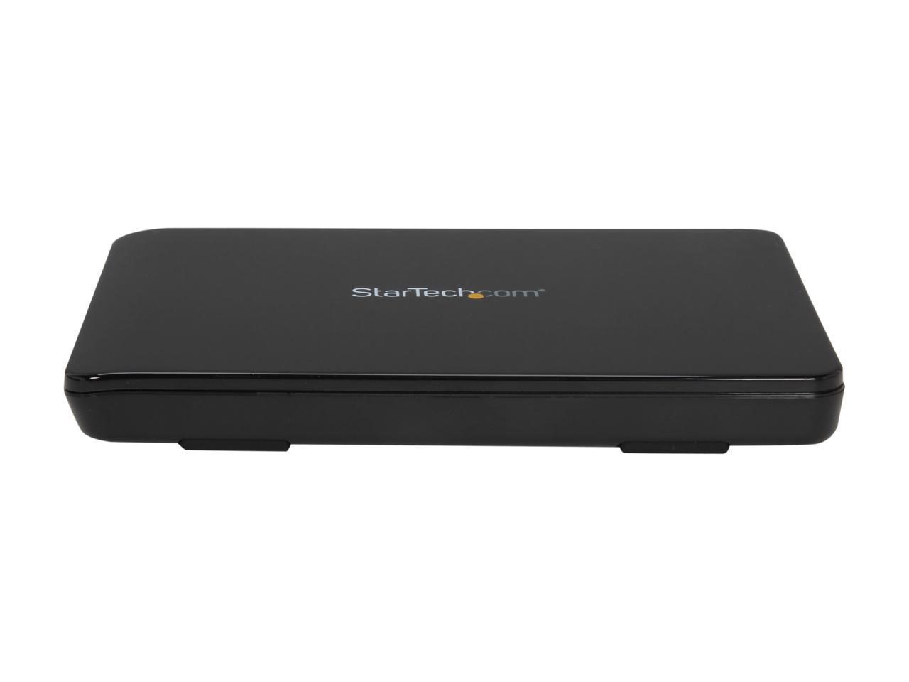 StarTech 2.5-Inch USB 3.0 External SATA III SSD Hard Drive Enclosure with UASP (S2510BPU33)