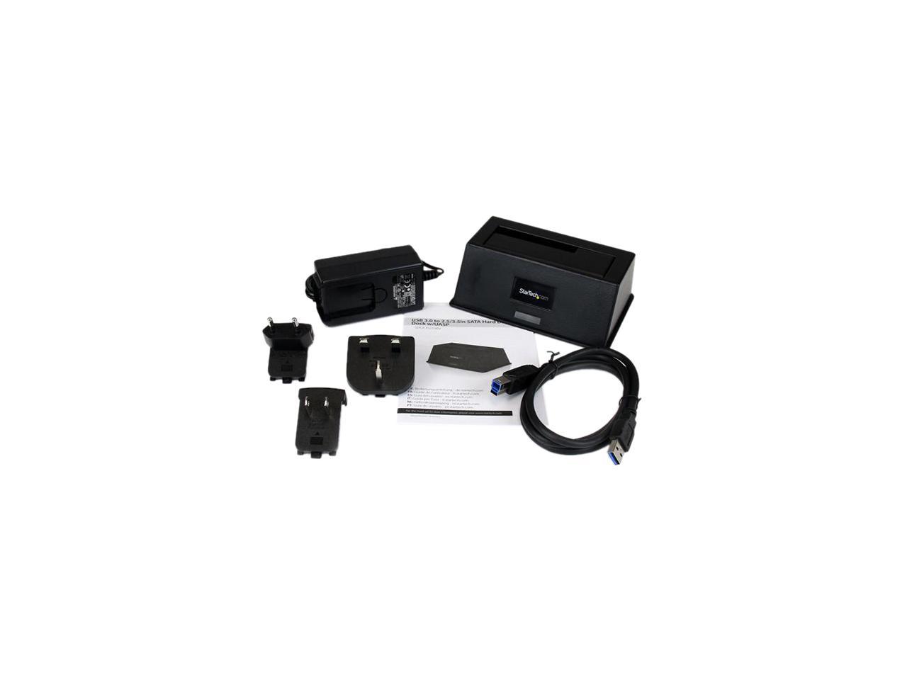 StarTech.com USB 3.0 SATA III Hard Drive Docking Station SSD / HDD with UASP - 2.5/3.5" USB 3.0 SATA I/II/III SSD / HDD Dock with UASP
