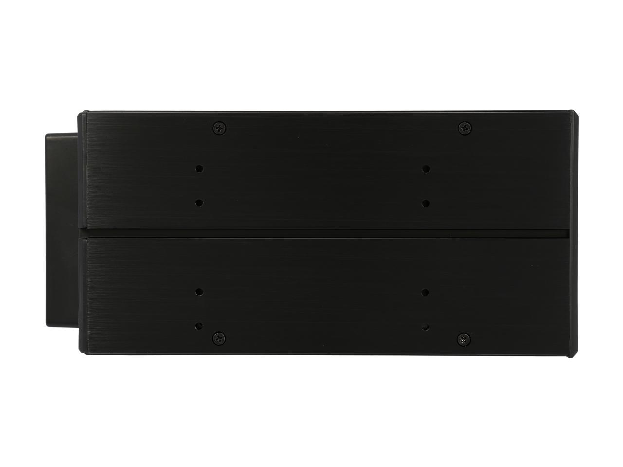 StarTech.com HSB3SATSASBA 3 Bay Aluminum Trayless Hot Swap Mobile Rack Backplane for 3.5in SAS II/SATA III - 6 Gbps HDD