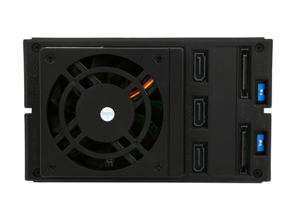 StarTech.com HSB3SATSASBA 3 Bay Aluminum Trayless Hot Swap Mobile Rack Backplane for 3.5in SAS II/SATA III - 6 Gbps HDD
