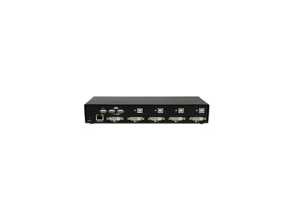 StarTech SV431DVIUDDM 4 Port USB DVI KVM Switch with DDM Fast Switching Technology and Cables