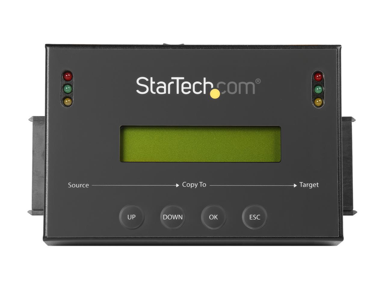 StarTech.com Standalone 2.5/3.5 Inches SATA Hard Drive Duplicator with Multi HDD/SSD Image Backup Library (SATDUP11IMG)