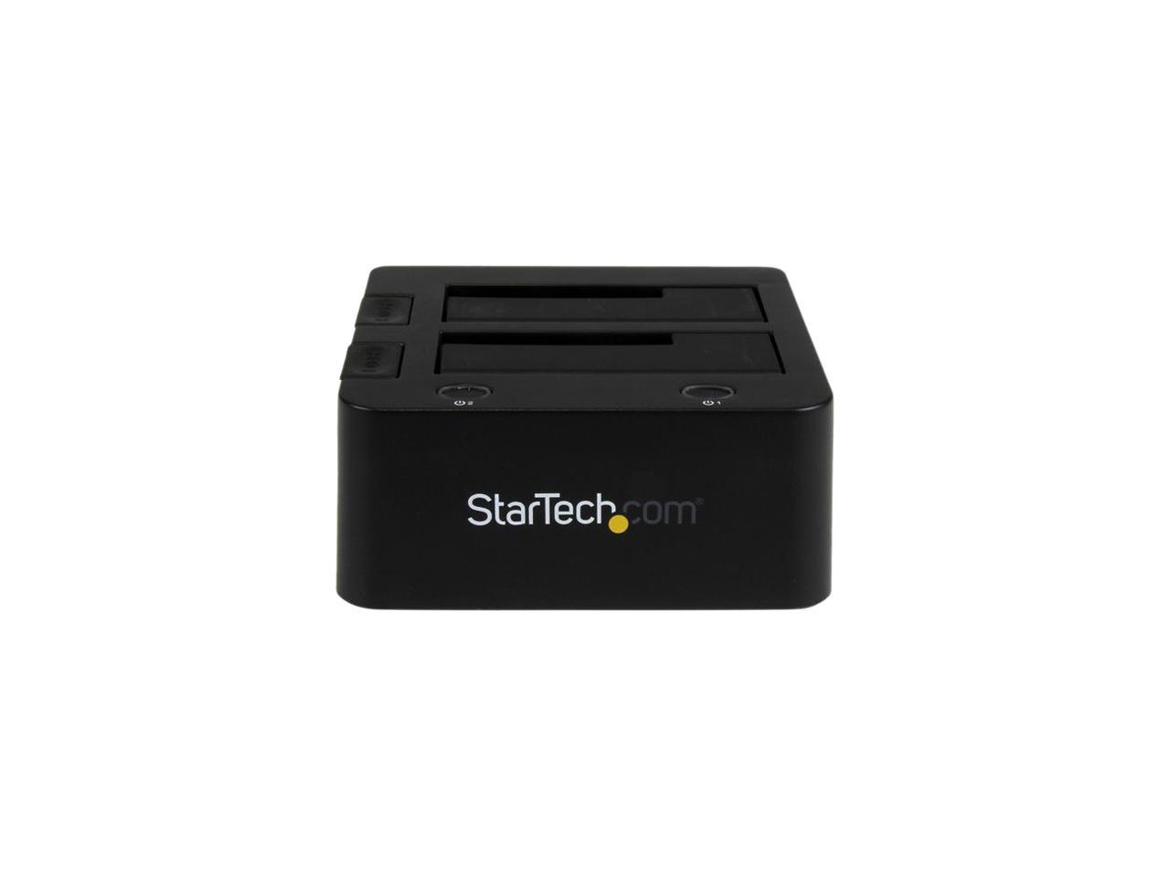 StarTech UNIDOCKU33 Universal hard drive docking station - SATA and IDE dock - 2.5in & 3.5in HDD and SSD docking station with UASP & SATA III