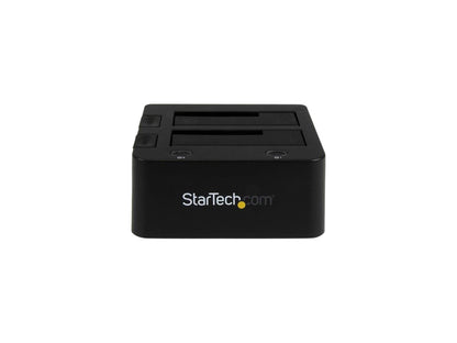 StarTech UNIDOCKU33 Universal hard drive docking station - SATA and IDE dock - 2.5in & 3.5in HDD and SSD docking station with UASP & SATA III