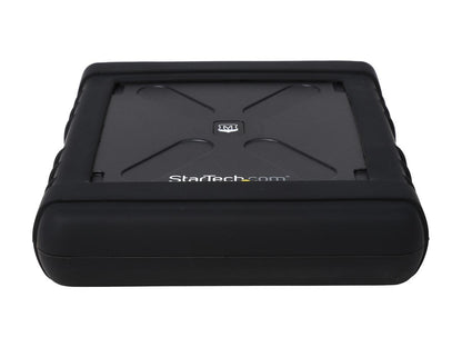 StarTech S251BRU33 2.5" USB 3.0 Hard Drive Enclosure - Rugged - Supports UASP - Tool-Less - IP54 - SSD USB External HDD Enclsoure