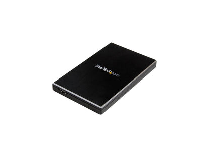 StarTech S251BMU313 2.5" External Hard Drive Enclosure - Supports UASP - Aluminum - USB 3.1 Enclosure - SSD/HDD Enclosure