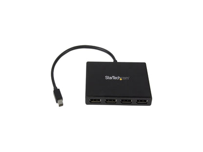 StarTech.com MSTMDP124DP MST Hub - Mini DisplayPort to 4x DisplayPort - Multi Stream Transport Hub - MDP 1.2