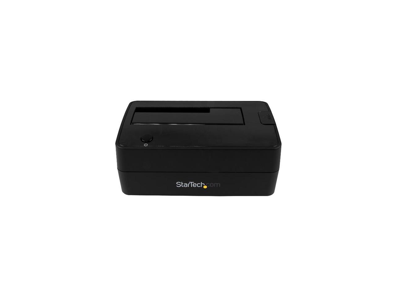 StarTech.com USB 3.1 Gen 2 (10Gbps) Single-Bay Dock for 2.5"/3.5" SATA SSD/HDDs - Supports SATA I, II, III and UASP - Top-loading design(SDOCKU313)