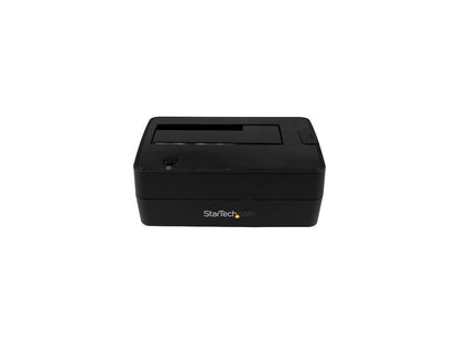 StarTech.com USB 3.1 Gen 2 (10Gbps) Single-Bay Dock for 2.5"/3.5" SATA SSD/HDDs - Supports SATA I, II, III and UASP - Top-loading design(SDOCKU313)