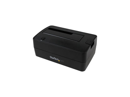 StarTech.com USB 3.1 Gen 2 (10Gbps) Single-Bay Dock for 2.5"/3.5" SATA SSD/HDDs - Supports SATA I, II, III and UASP - Top-loading design(SDOCKU313)