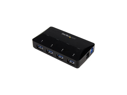 StarTech.com ST53004U1C 4-Port USB 3.0 Hub plus Dedicated Charging Port - 1 x 2.4A Port